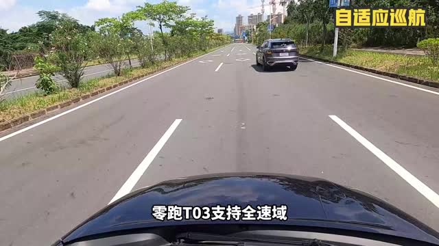 零跑T03自适应巡航