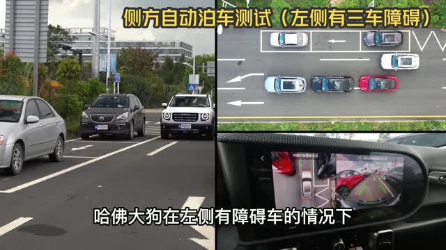 哈弗大狗障碍侧方位泊车