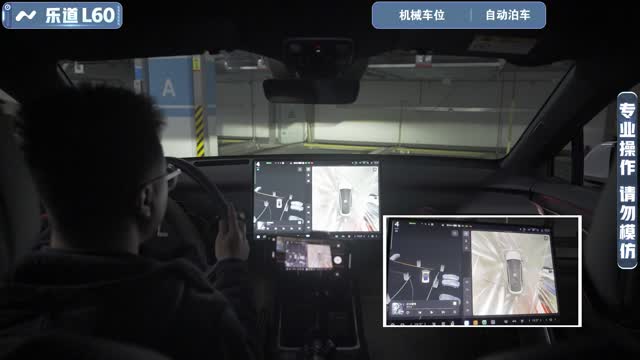 【2025智能輔助駕駛大橫評】自動泊車-機械車位-樂道L60