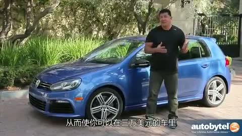 2013款大眾高爾夫R試駕