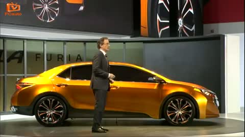 豐田Corolla Furia概念車發(fā)布會(huì)現(xiàn)場