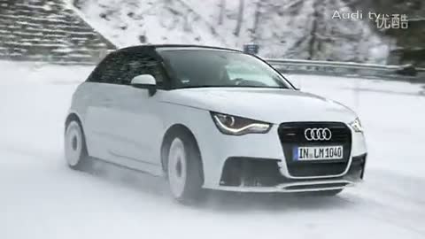 四驅(qū)小鋼炮 奧迪A1 quattro雪路試駕