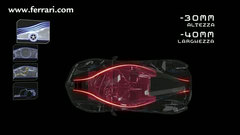 LaFerrari車身結(jié)構(gòu)介紹