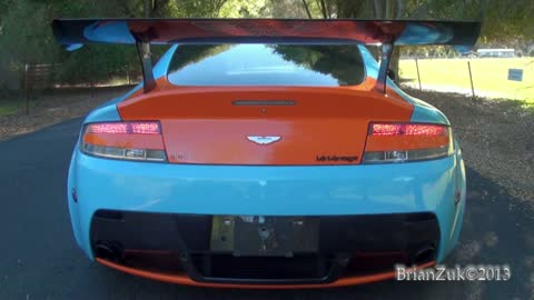 這聲音秒殺我的小心臟 阿斯頓馬丁 V12 Vantage