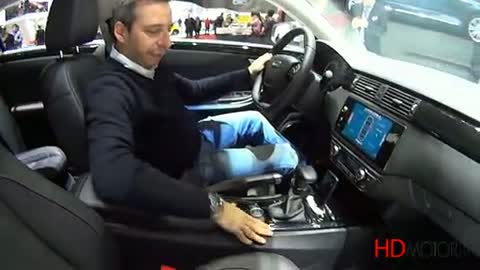 2013日內(nèi)瓦車展 走進(jìn)觀致Qoros 3體內(nèi)