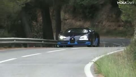 布加迪Veyron 16.4 Grand Sport公路試跑