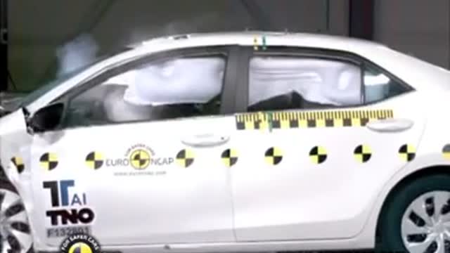 Euro-NCAP碰撞測試-2013款豐田卡羅拉