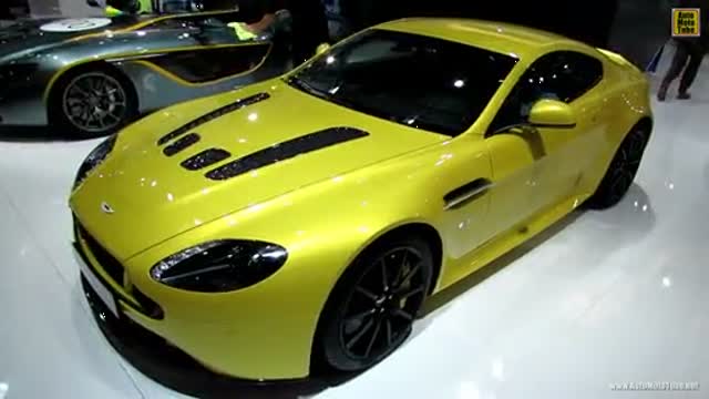 2013年法蘭克福車展 2014款阿斯頓馬丁全系內(nèi)外飾實拍---Vantage S V12雙門版