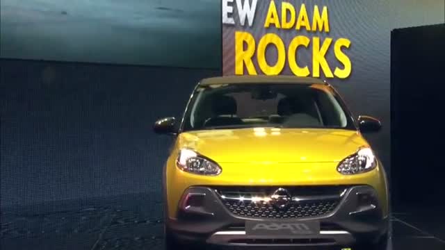 2014日內(nèi)瓦車展：歐寶Adam Rocks發(fā)布現(xiàn)場