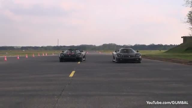 更喜歡哪一個？柯尼塞格Agera X vs 柯尼塞格CCXR Edition賽道爭艷